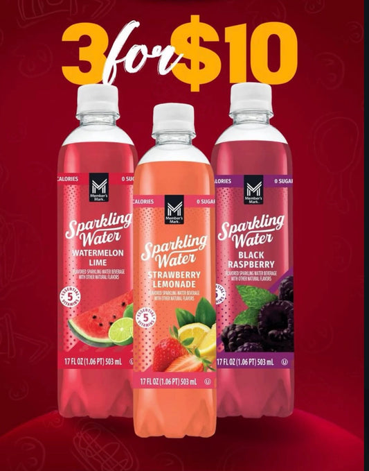 Member Mark Sparkling Water